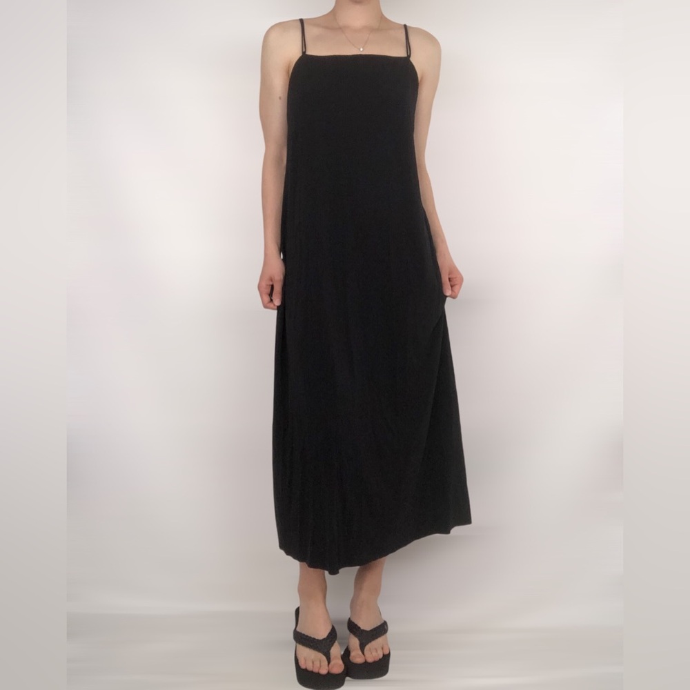 COS Black Midi Dress